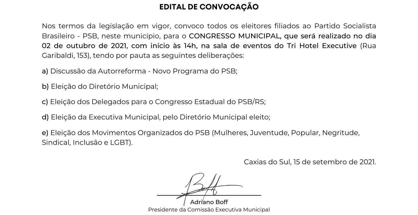 edital psb edital psb
